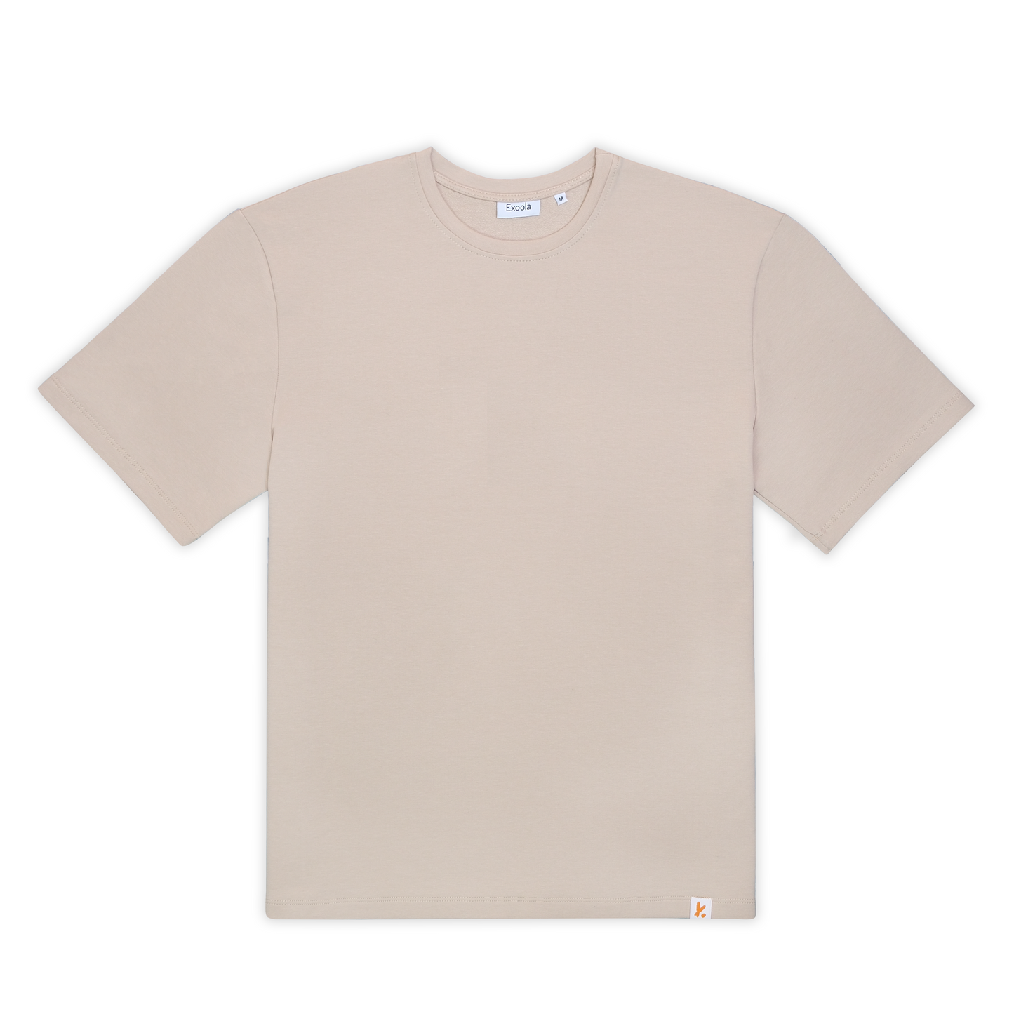 Beige Basic T-shirt